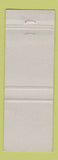 Matchbook Cover - Al's oil gas Bathurst NB Snow Jet Snowmobiles WEAR