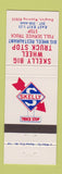 Matchbook Cover - Skelly oil gas Big Wheel Truck Stop Douglas WY