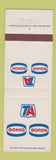 Matchbook Cover - Sohio oil gas Boron TA stations