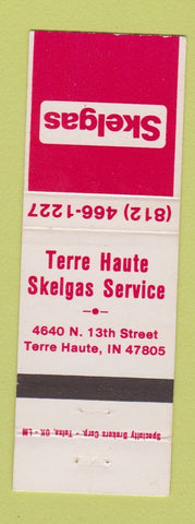 Matchbook Cover - Skelgas oil gas Terre Haute IN