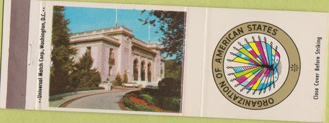 Matchbook Cover - Organization Of American States United