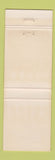Matchbook Cover - Longview Gulf oil gas South Zanesville OH U-Haul Trailers