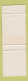 Matchbook Cover - Port Cartier Gulf oil gas QC GREEN
