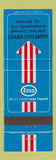 Matchbook Cover - Esso oil gas Gagne Drummondville QC