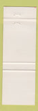 Matchbook Cover - Real Dube Shell oil gas La Pocatiere QC