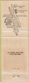 Matchbook Cover - Casa Belmont Motel Belmont CA WEAR