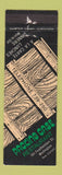 Matchbook Cover - Packing Case Restaurant Wellington New Zealand WEAR