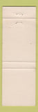 Matchbook Cover - Packing Case Restaurant Wellington New Zealand WEAR