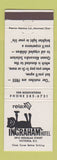 Matchbook Cover - Ingraham Hotel Victoria BC