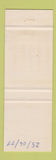 Matchbook Cover - Gulf oil gas Motel Transcanadien Sortie St Antonin QC