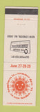 Matchbook Cover - One Hour Martinizing Dry Cleaning New London WI