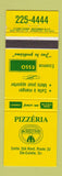 Matchbook Cover - Pizzeria Ste Eulalie QC Esso oil gas
