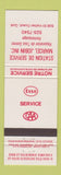 Matchbook Cover - Esso oil gas Marcel Jobin Quebec QC