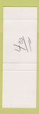 Matchbook Cover - Esso oil gas Jessop QC Rimouski SAMPLE