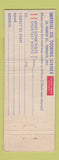 Matchbook Cover - Esso oil gas Sunwapta Bungalows Jasper National Park AB