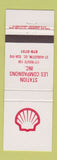 Matchbook Cover - Shell oil gas Station Compagnons St Augustine QC #2
