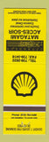 Matchbook Cover - Shell oil gas Matagami QC