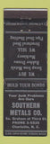 Matchbook Cover - Southern Metals Scrap Charlotte NC