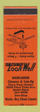 Matchbook Cover - Highlander Cleaners Laundry Santa Clara CA