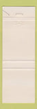 Matchbook Cover - Gagnon Bosseau oil gas Repentigny QC