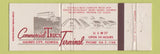 Matchbook Cover - Commerical Truck Terminal Haines City FL oil gas WEAR