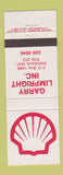 Matchbook Cover - Garry Limpright Shell oil gas Steinback MB
