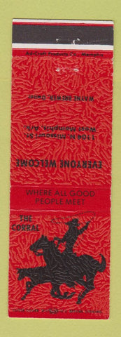 Matchbook Cover - The Corral Restaurant West Memphis AR