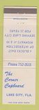 Matchbook Cover - Corner Cupboard Lake City FL