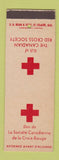 Matchbook Cover - Canadian Red Cross Society QC DD Bean SAMPLE