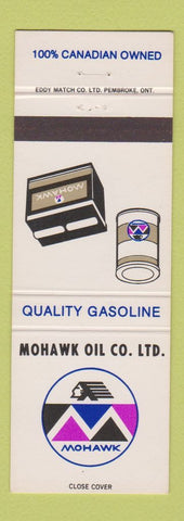 Matchbook Cover - Mohawk oil gas CAnada Stop n Shop