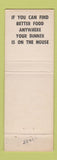 Matchbook Cover - Copenhagen Scandinavian Restaurant Plainfield IN WEAR