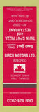 Matchbook Cover - Petro Canada oil gas Birch Motors Schreiber ON SAMPLE