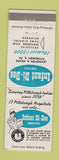 Matchbook Cover - Infant Di Dee Diaper Service Pittsburgh PA