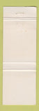 Matchbook Cover - Shell Travel In Restaurant oil gas Medicine Hat AB