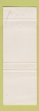 Matchbook Cover - Pelletier Esso oil gas Les Mechins QC