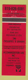 Matchbook Cover - Petro T oil gas Garage Courteau Richmond QC