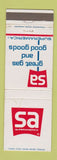 Matchbook Cover - Super America oil gas MN