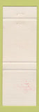 Matchbook Cover - Shell oil gas Bar Rioux Fils Riviere Du Loup QC