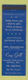 Matchbook Cover - Cosy Grill Mitchell ON Easter Novelties