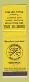 Matchbook Cover - Coronation House Rod Gun Burlington ON Mike Yurincic