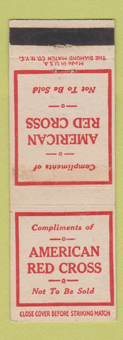 Matchbook Cover - American Red Cross Not to be Sold