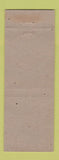 Matchbook Cover - American Red Cross Not to be Sold