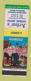 Matchbook Cover - Arthur's Catering Medford MA Barber Shop Quartet