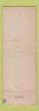 Matchbook Cover - Arthur's Catering Medford MA Barber Shop Quartet
