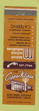 Matchbook Cover - Copper Kitchen Lakewood Colorado Colfax