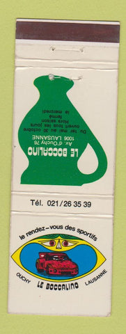 Matchbook Cover - Le Boccalino Lausanne Switzerland