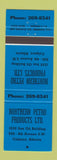 Matchbook Cover - Northern Petro oil gas Calggary AB