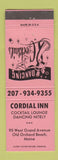 Matchbook Cover - Cordial Inn Old Orchard Beach ME