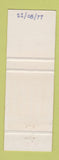 Matchbook Cover - Esso oil gas Desharnais Gaz Bar Pont Rouge QC RED