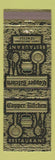 Matchbook Cover - Copper Kitchen Restaurant Seattle WA